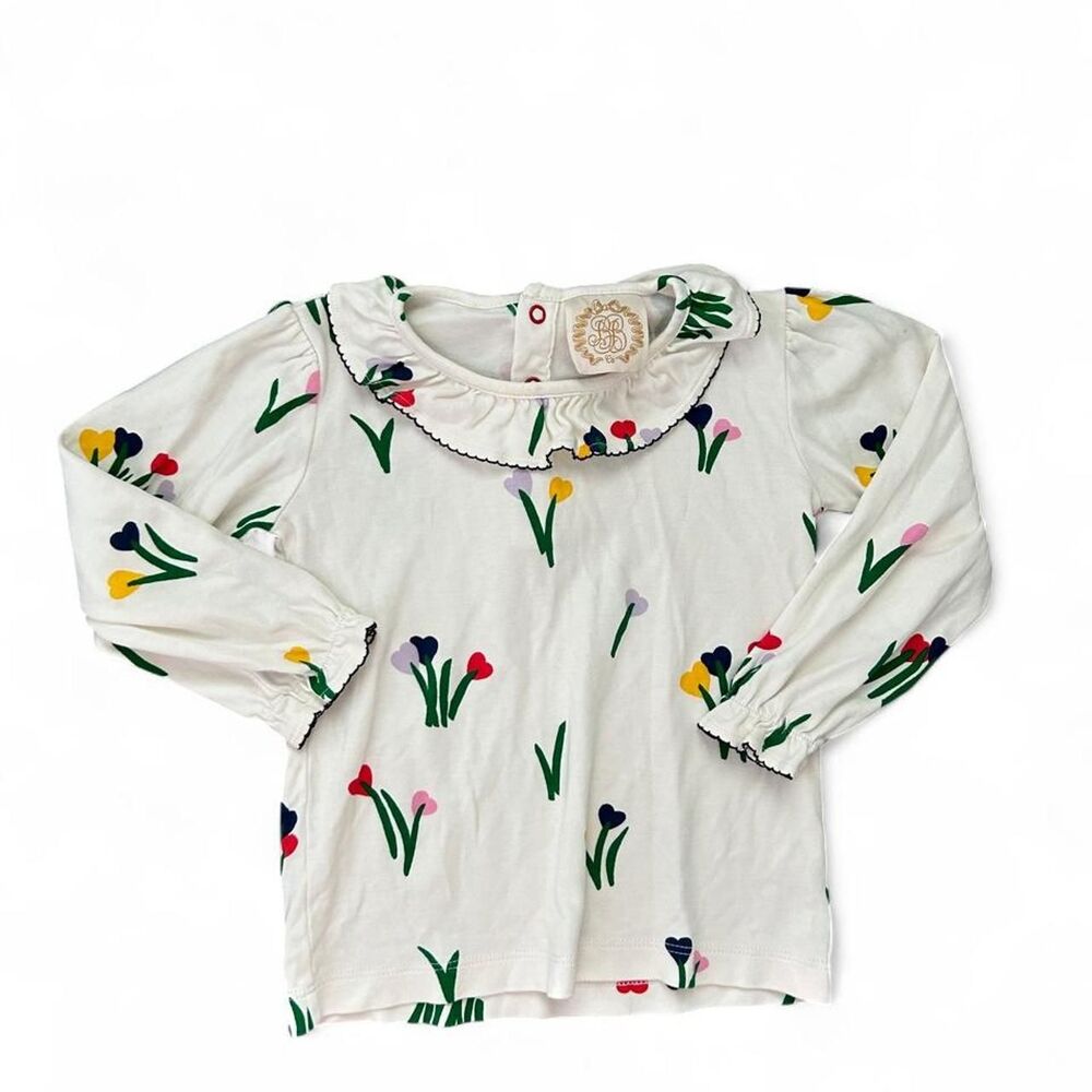 Beaufort Bonnet Company Tulip Ruffle Blouse - 5T